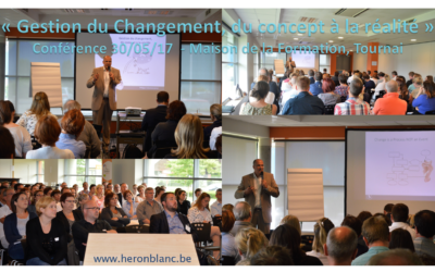 Conférence: “La gestion du changement, du concept au concret”